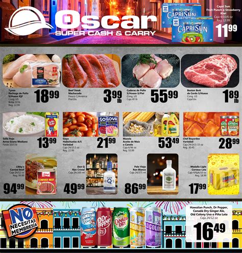 shopper oscar super cash and carry.